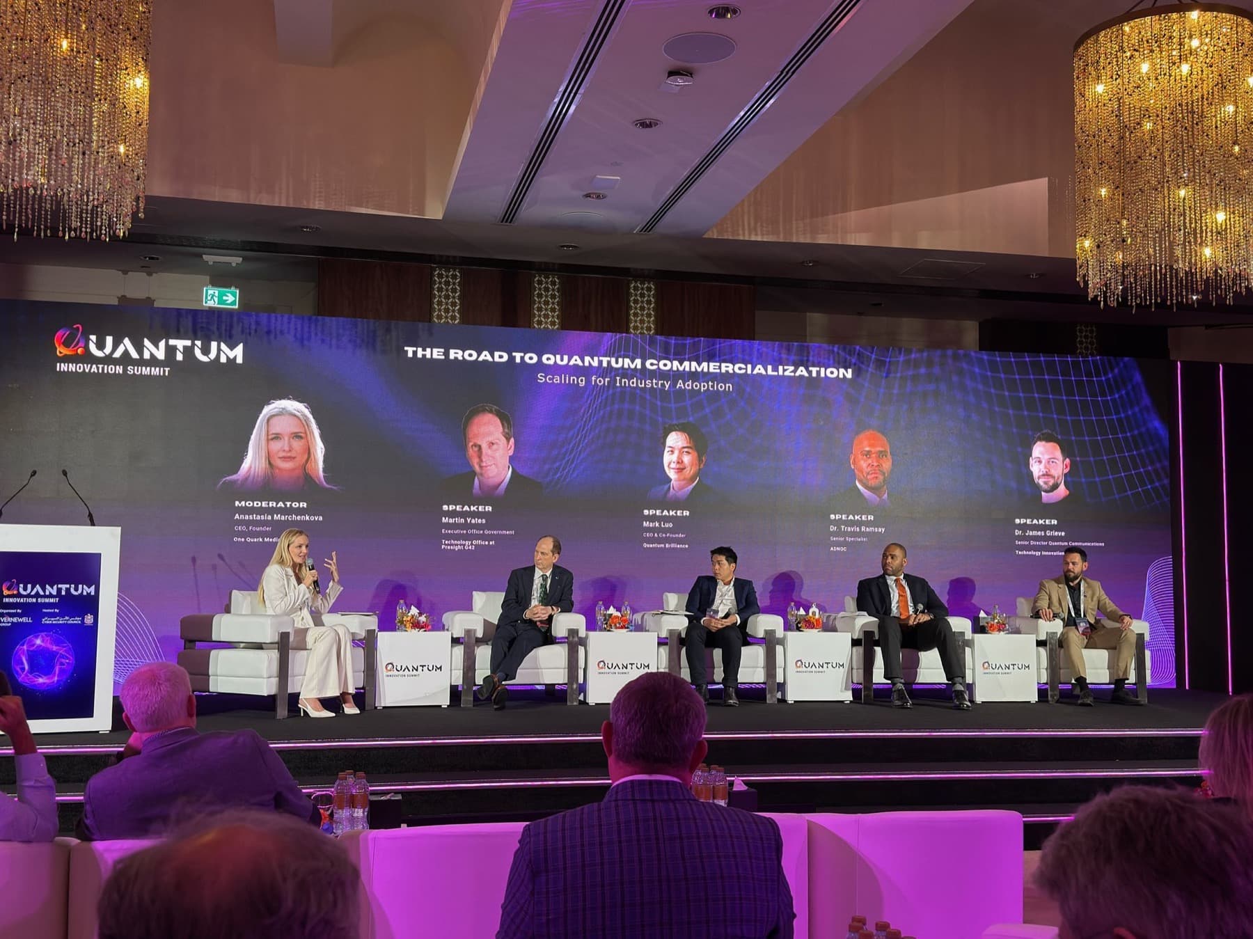 Speaker at Quantum Innovation Summit in Dubai - Panel “The Road to Quantum Commercialization: Scaling for Industry Adoption”